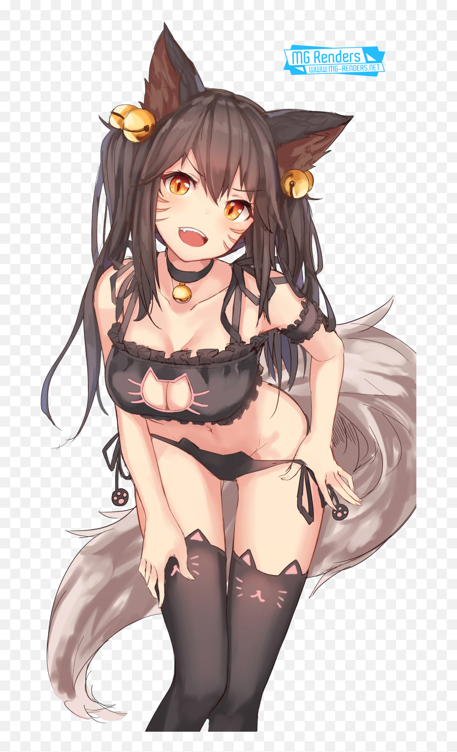 League Of Legends - Ahri Render 2 Anime Png Image Anime Dos Peitos Grandes,Ahri Png