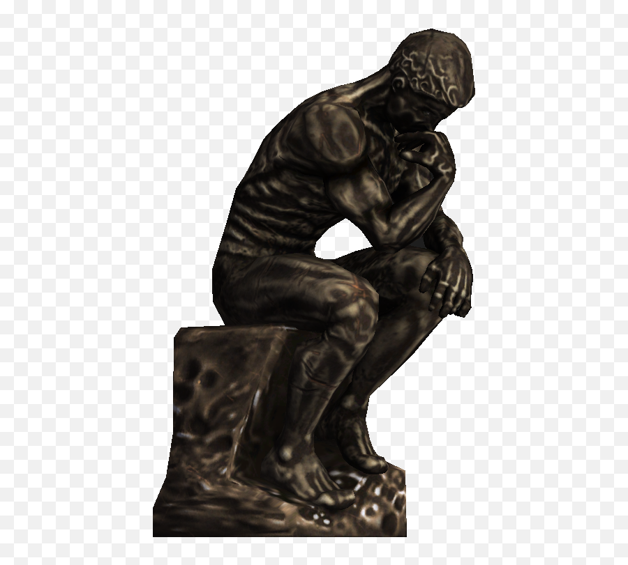 The Thinker Png Image - Thinker Statue Transparent Background,The Thinker Png
