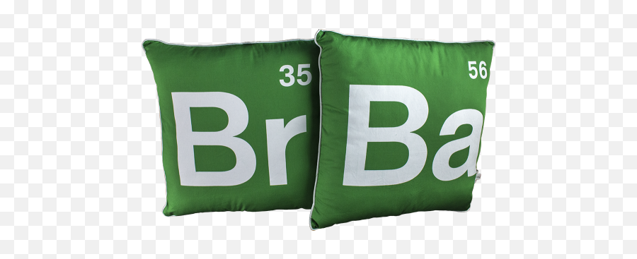 Breaking Bad - Br And Ba Logo Plush Pillows Breaking Bad Png,Breaking Bad Logo Png