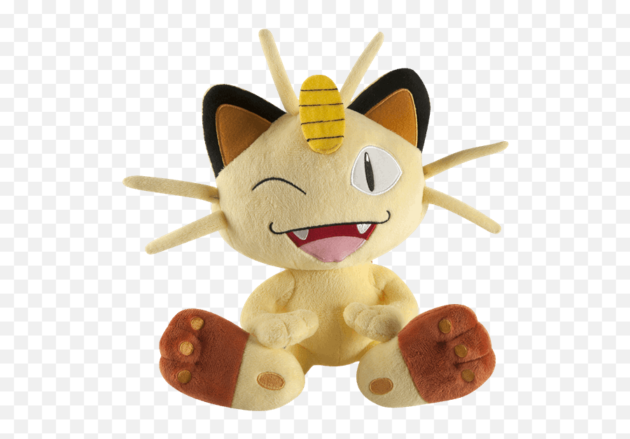 Download Meowth Png Image With No - Pokemon Meowth Plush,Meowth Png