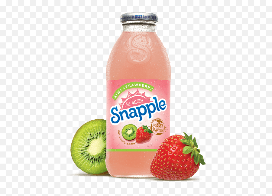 Snapple Kiwi Strawberry Juice Drink - Strawberry And Kiwi Juice Png,Snapple Png