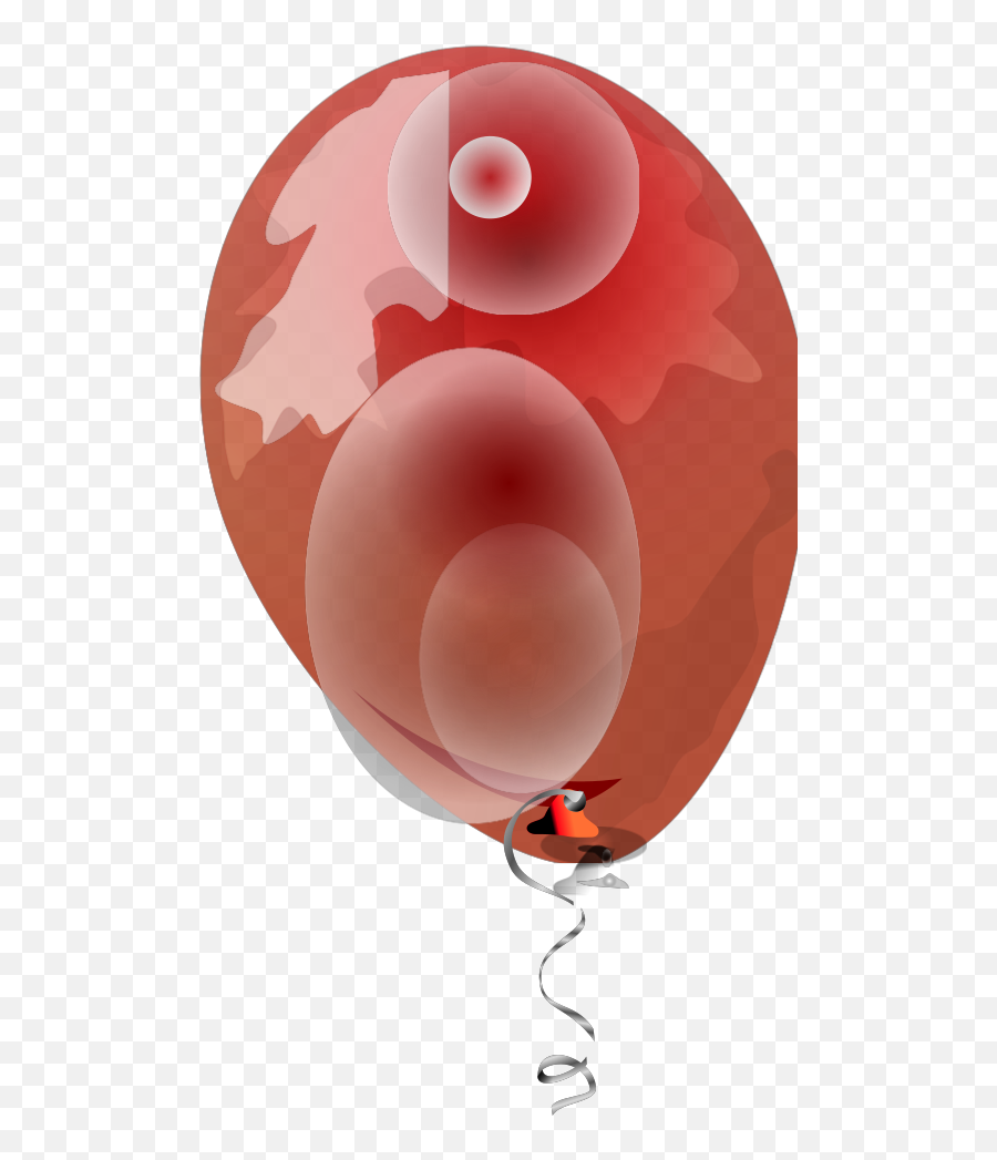 Red Balloon Png Svg Clip Art For Web - Illustration,Balloon Clipart Png