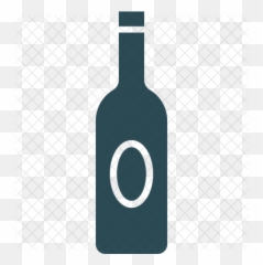 Champagne Bottle Icon Of Glyph Style - Glass Bottle Png,Champagne Bottles Png