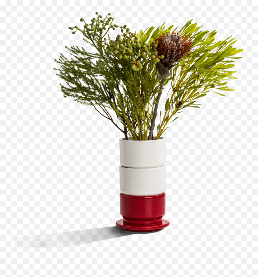 Modular Planter From Portuguese Design Studio Dedal U2013 Green - Vase Png,Planter Png