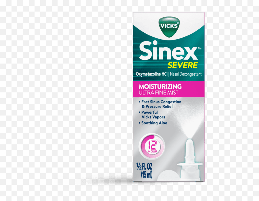 Sinex Severe Moisturizing Ultra Fine Mist - Vicks Png,Mist Transparent