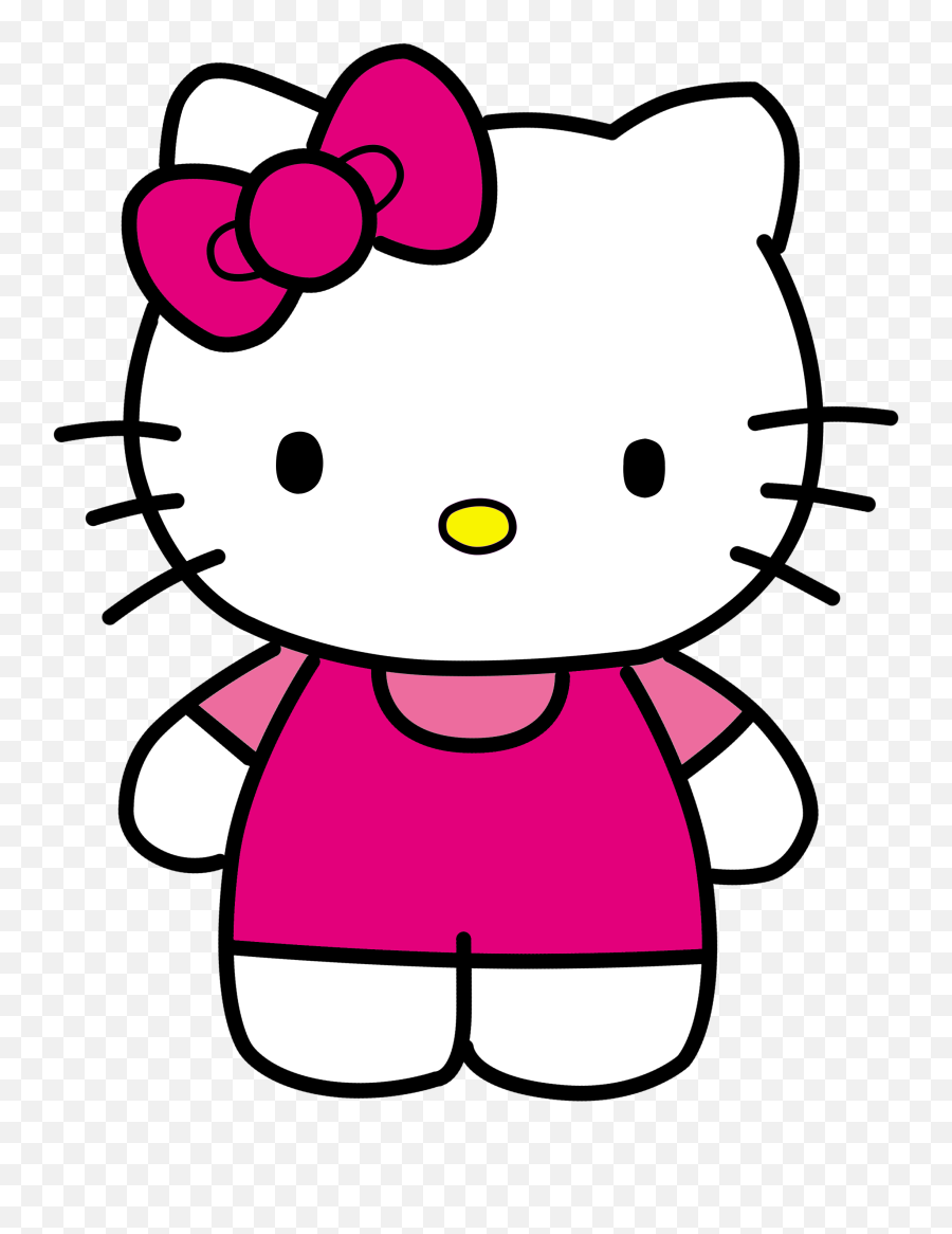 Hello Kitty Png Pink Transparent - Clip Art Hello Kitty,Hello Kitty Png