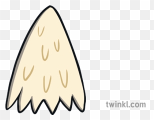 Triangular Angel Wing Illustration - Twinkl Language png