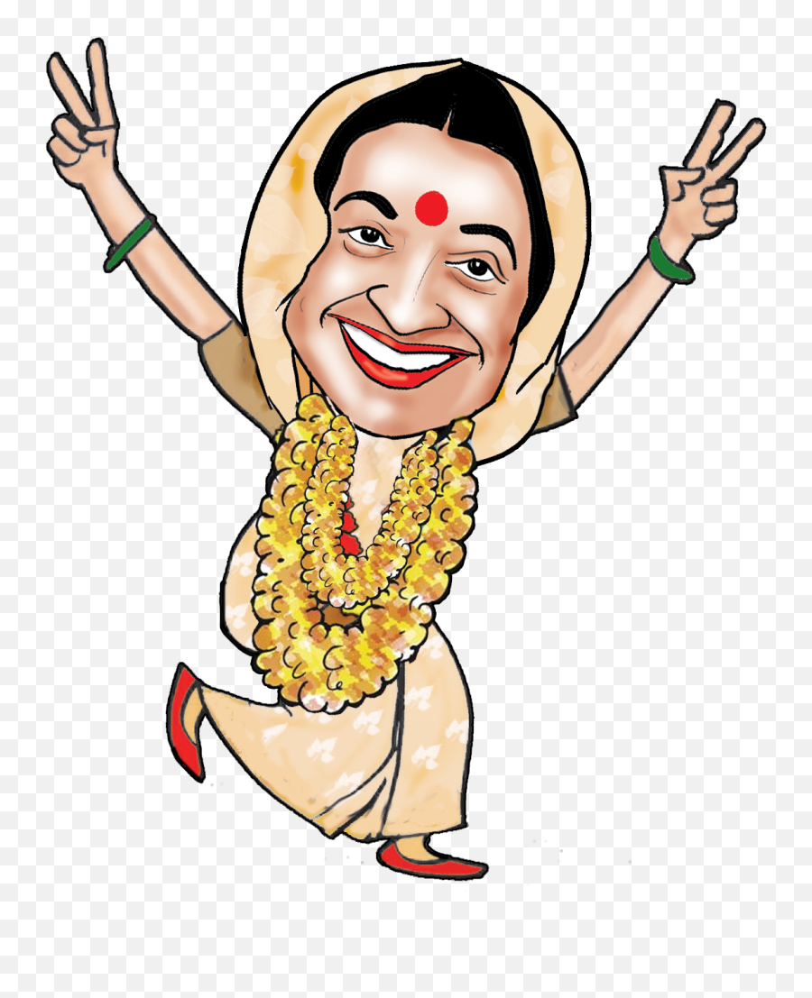 Download Laughter Narendra Facial Modi Smile Expression - Sonia Gandhi Cartoon Png,Laughing Transparent Background