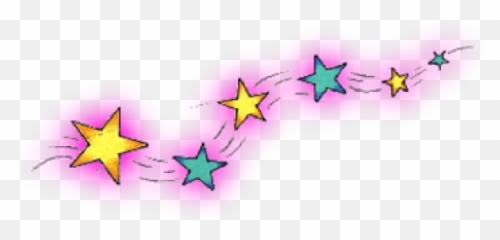 Cute Star Png - Shooting Star Clipart Cute Stars Girly