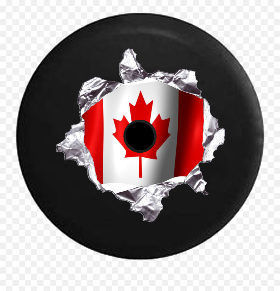 Download Hd My Cart - Canada Flag Transparent Png Image Jeep Jl Spare Cover Camera Canada,Canada Flag Png
