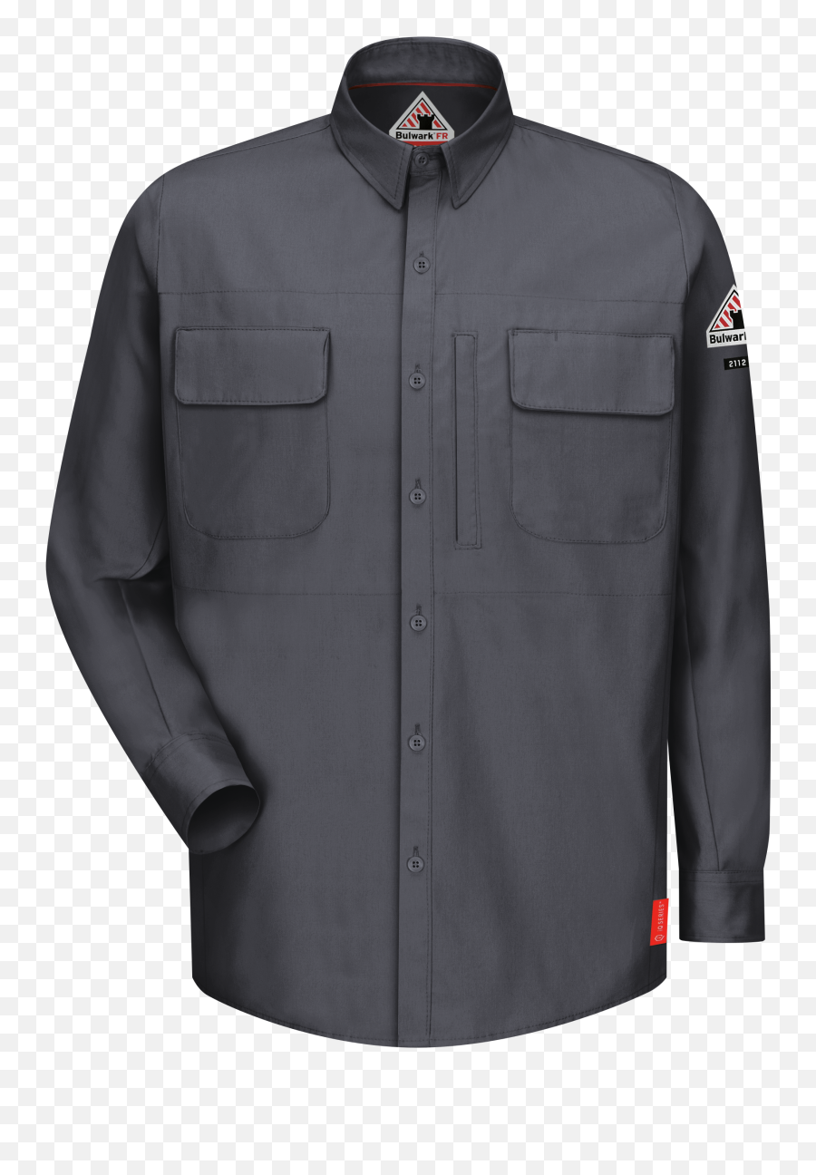 Menu0027s Iq Series Comfort Woven Long Sleeve Patch Pocket - Long Sleeve Png,Pocket Png
