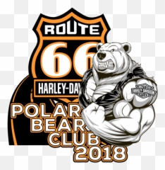 Harley Logo - Harley Davidson Polar Bear Run Png,Harley Logo Png