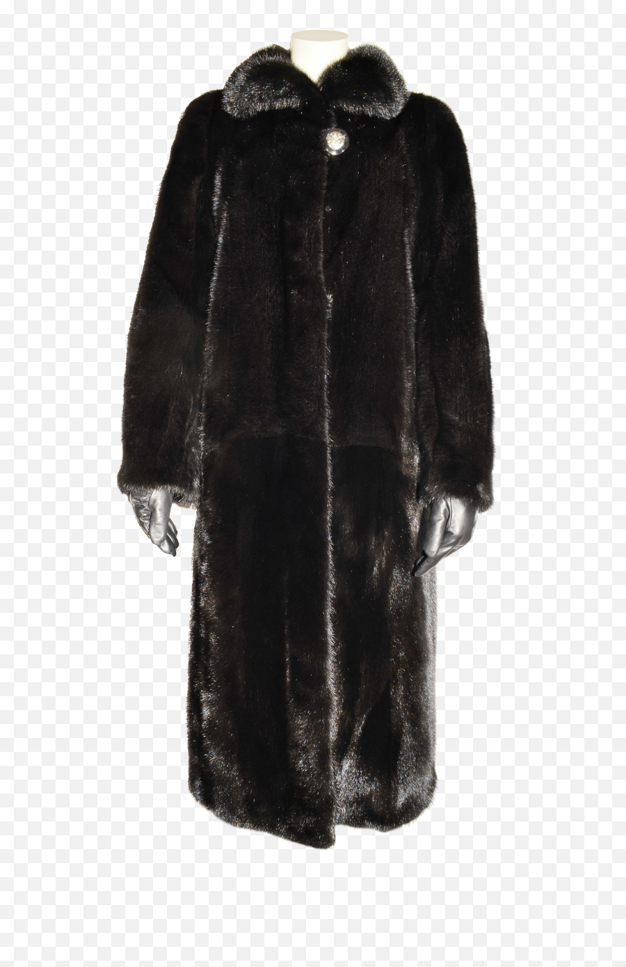 Long Black Fur Coat Png Image For Free - Black Fur Coat Png,Furry Png