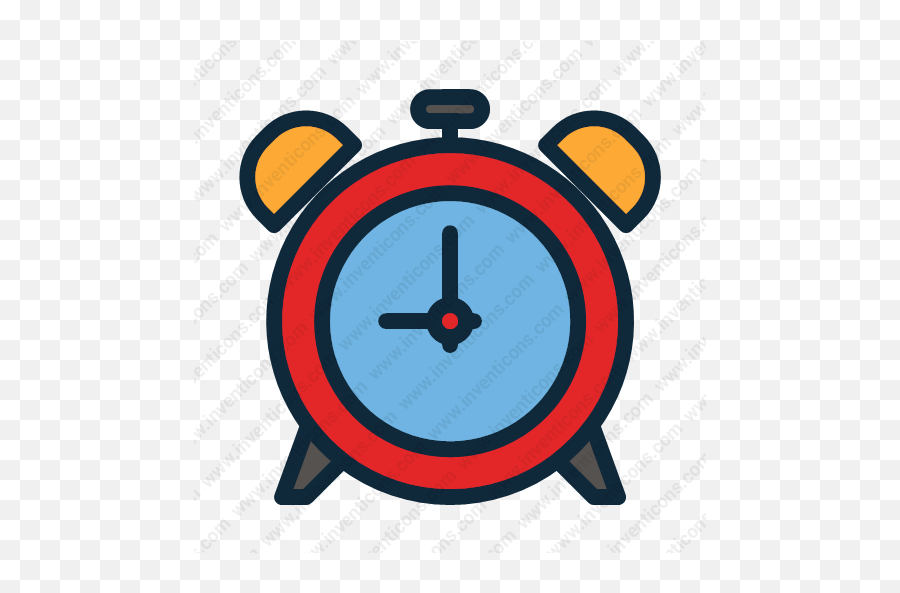 Download Alarm Clock Vector Icon Inventicons - Dot Png,Watch Icon Png