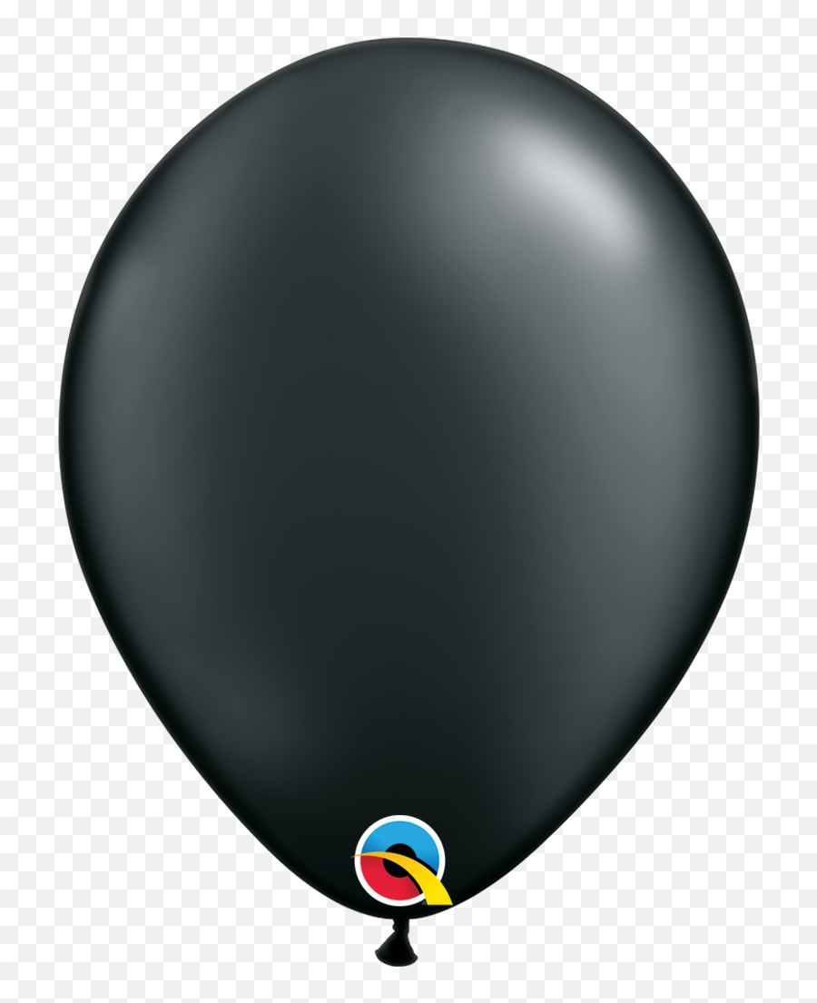 Black Balloons Png - Qualatex Black Star Balloon,Black Balloons Png