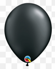 Black Balloons Png - Qualatex Black Star Balloon,Black Balloons Png