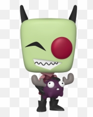 Invader Zim - Invader Zim Funko Pop Minimoose Png,Invader Zim Transparent
