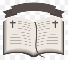 Free Cross In Holy Bible 1194277 Png With Transparent Background - Design