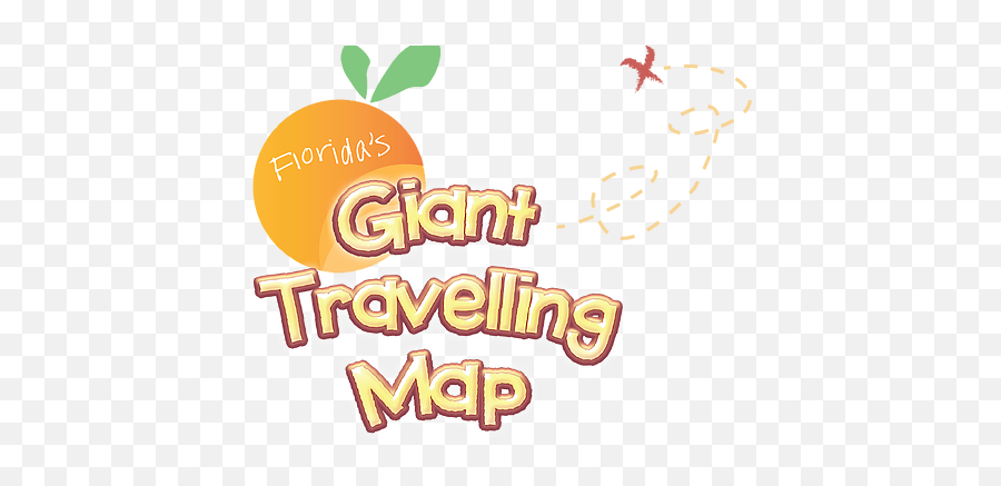 Floridau0027s Giant Travelling Map Home - Clip Art Png,Florida Map Png