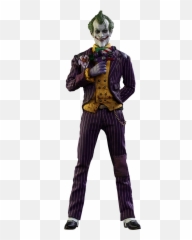 Dc Comics The Joker Sixth Scale Figure By Hot Toys - Batman Arkham Asylum Joker Png,The Joker Png