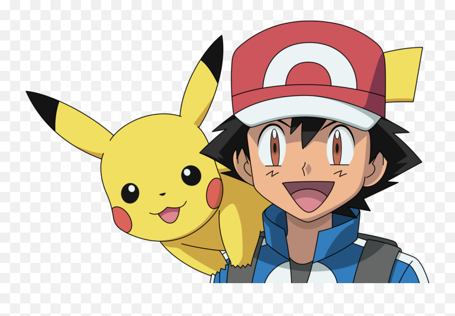 Pikachu Png Transparent Files - Pikachu And Ash Png,Fire Ash Png