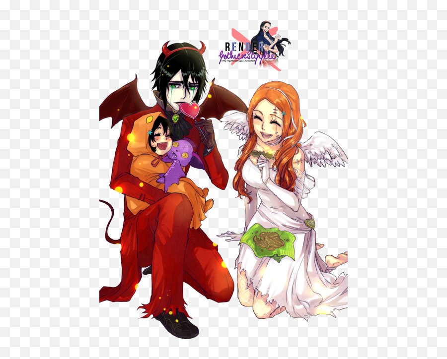 Image - Orihime And Ulquiorra Family Png,Anime Halloween Icon