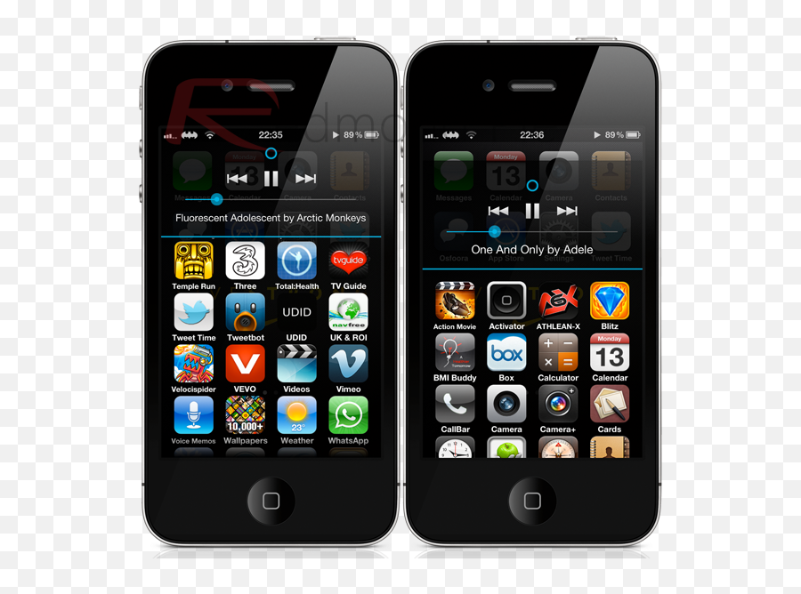 Androidloader For Iphone And Ipod Touch Gets Updated To V12 - Technology Applications Png,White Icon Labels Winterboard