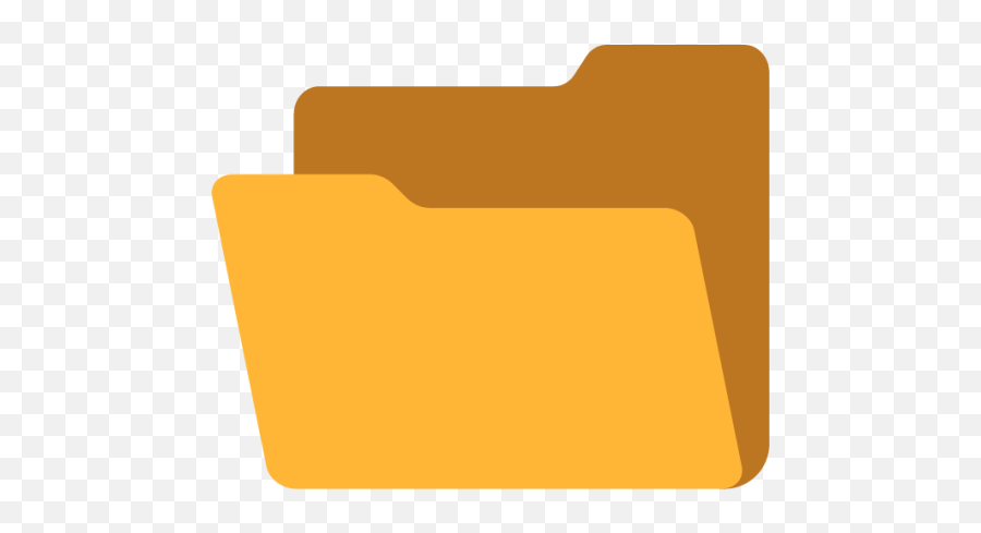 Open File Folder Emoji - Download For Free U2013 Iconduck Open File Png,Browse Folder Icon