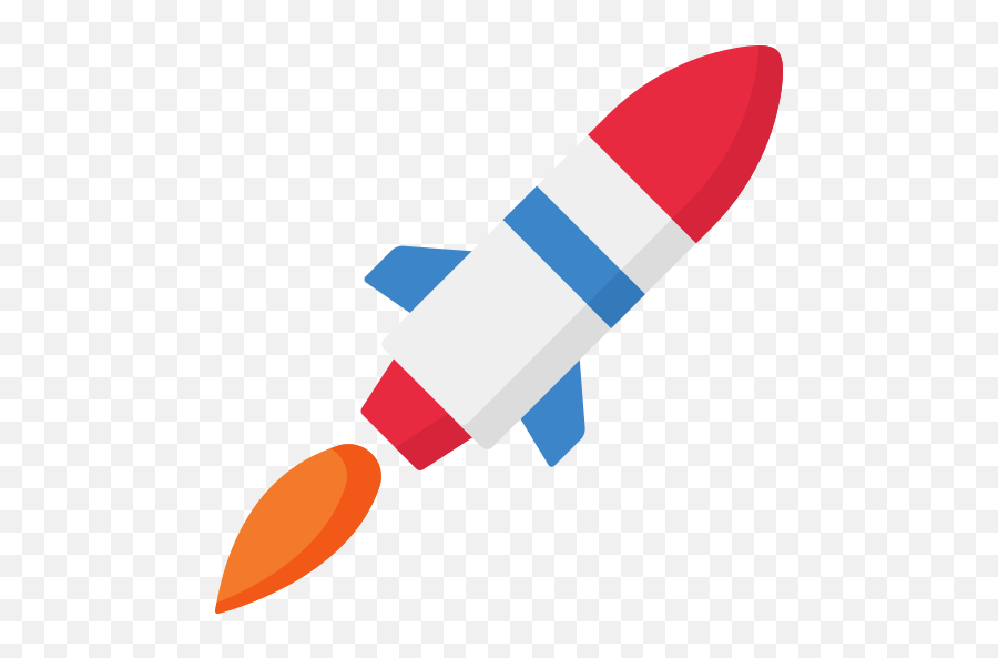 Rocket - Free Transportation Icons Vertical Png,Rockets Icon