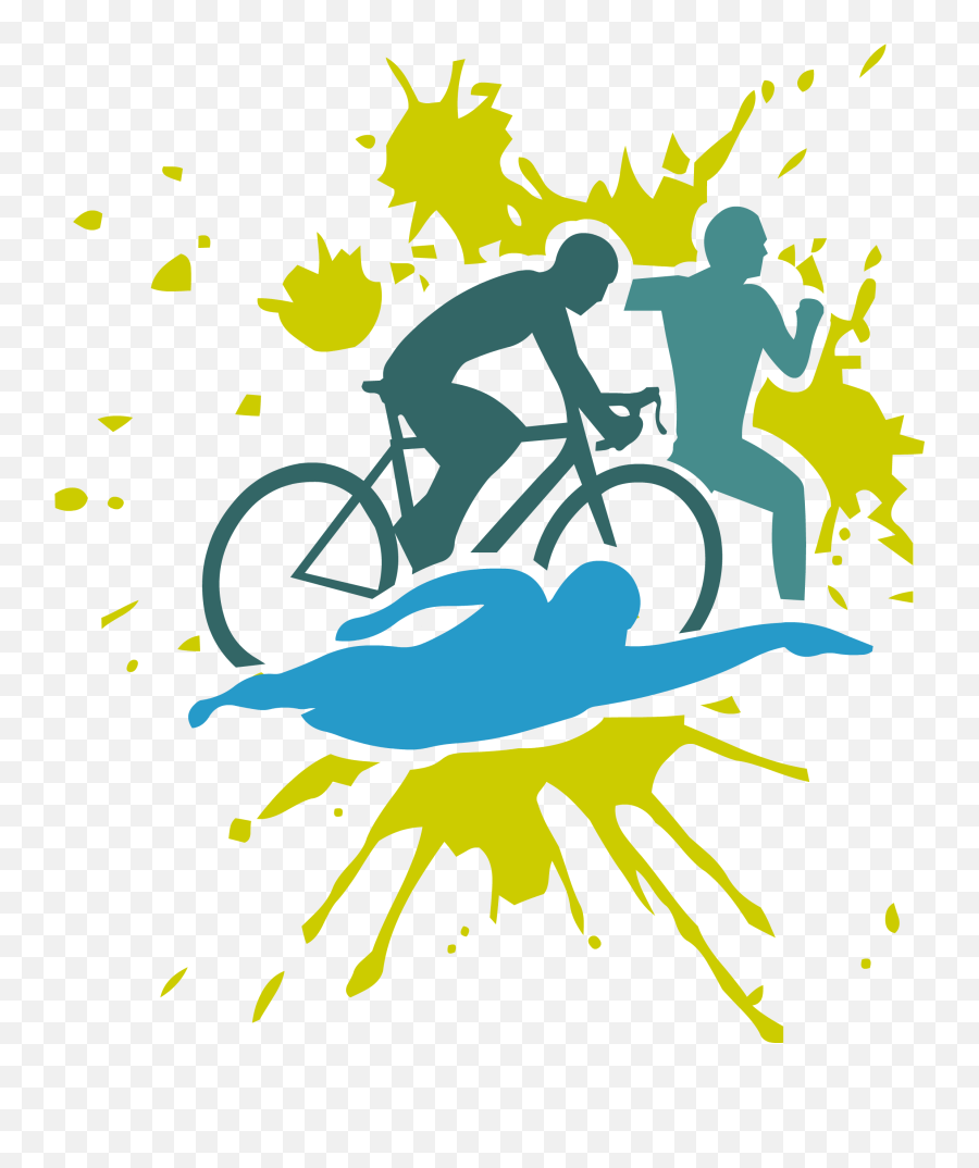 U2013 - Mancha De Tinta Preta Png,Triathalon Icon