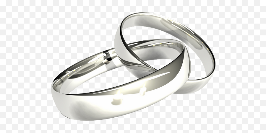 Silver Rings Png Image - Silver Wedding Ring Png,Rings Png