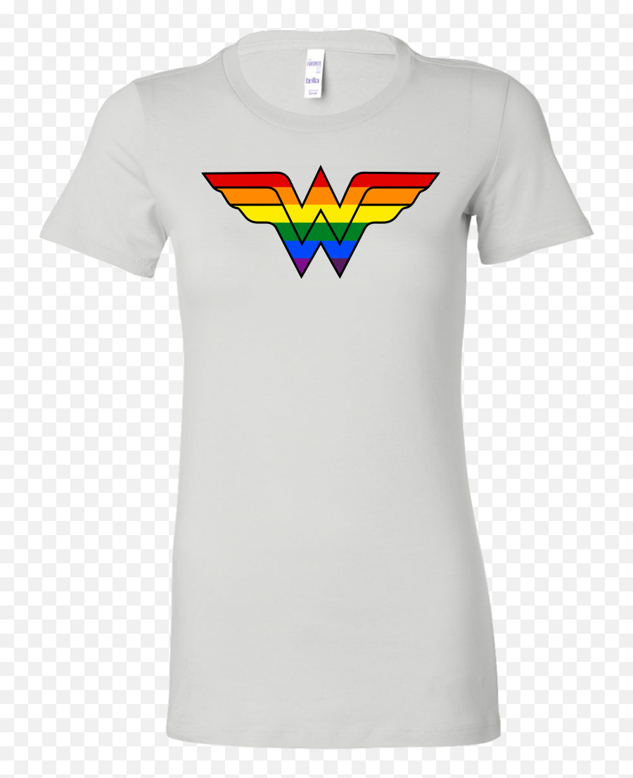 Wonder Woman Shirts Gay Pride Lgbt - Dashing Tee Png,Wonder Woman Gay Icon