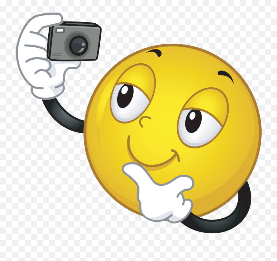 Smiley Selfie Clipart - Full Size Clipart 5593521 Photogenic Clipart Png,Selfie Icon