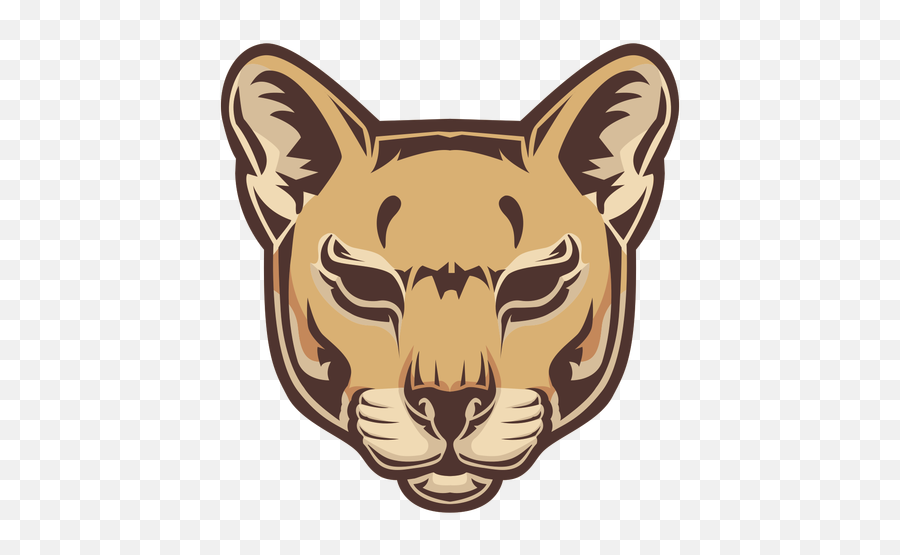 Cougar Head Logo Transparent Png U0026 Svg Vector - Puma Png,Cougar Icon