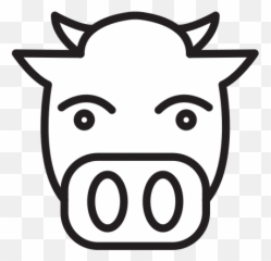 Cow Free Icon Of Selman Icons - Dot Png,Cow Face Icon