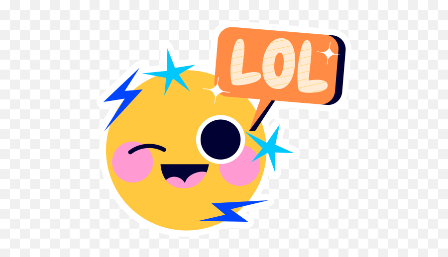Lol Stickers - Free Smileys Stickers Mdr Png,Lol Project Icon