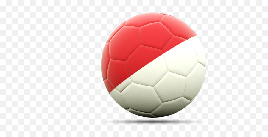 Football Icon Illustration Of Flag Monaco Png Download