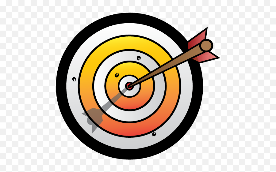 Arrow And Target Clip Art - Clip Art Library Png,Arrow Target Icon