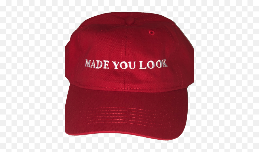 Made You Look Red Hat U2013 The Original - Baseball Cap Png,Red Hat Png