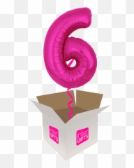 Happy 65 Birthday Balloons Clipart - Happy Birthday 69 Balloons Png,Number 6 Png