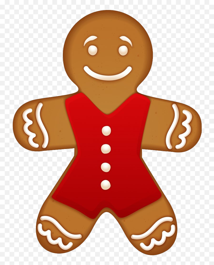 Christmas Gingerbread Man Png Transparent Image Mart - Transparent Background Gingerbread Man Png,Happy Man Png