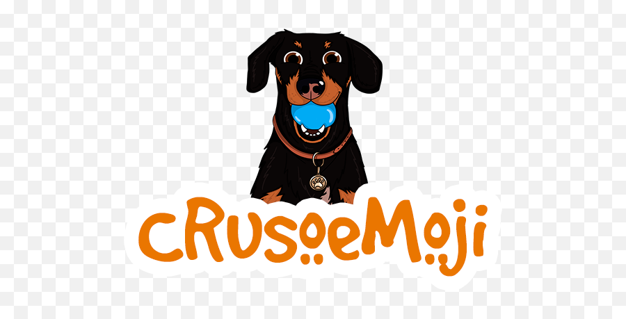 Crusoemoji - Wiener Dog Emojis Of Crusoe The Celebrity Dachshund Crusoe The Dachshund Cartoon Png,Dog Emoji Png