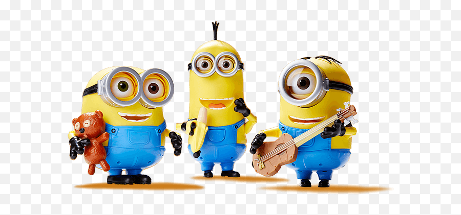 Minion Toys - Colorful Minions Png,Minions Png