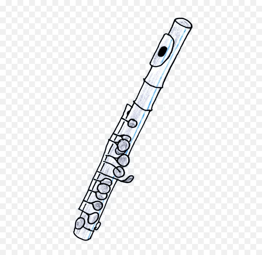 Piccolo Flute - Dibujo De Flauta Travesera Png,Flute Png