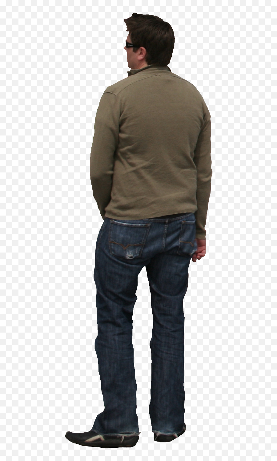 People Back Png - Person Standing Back Png,People Standing Png