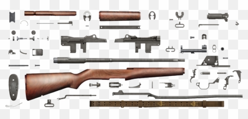 Parts Of M1 Garand Rifle - Parts Of M1 Garand Rifle Png,M1 Garand Png