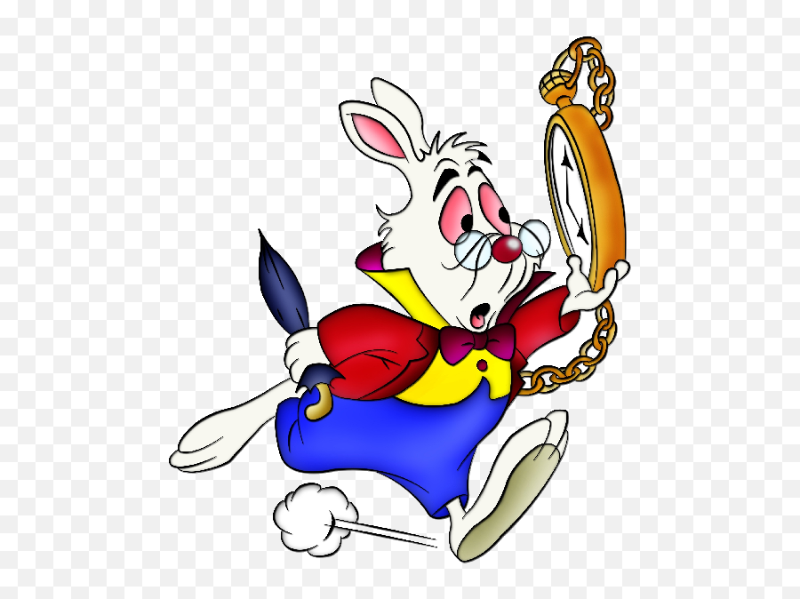 Alice In Wonderland Disney Clip Art - White Rabbit Alice In Wonderland Characters Png,Alice In Wonderland Transparent