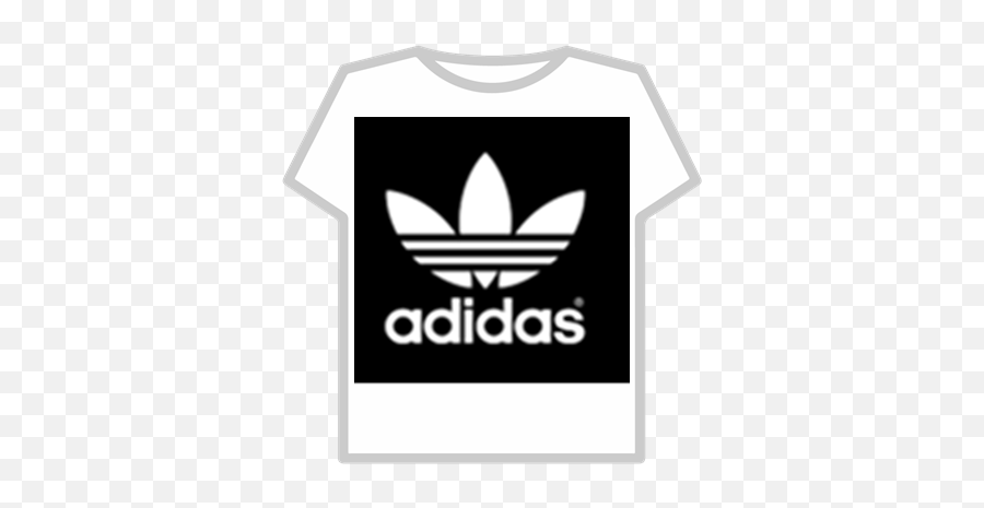 black adidas roblox shirt