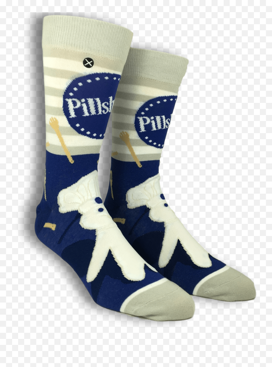 Pillsbury Doughboy Socks - Sock Png,Pillsbury Doughboy Png