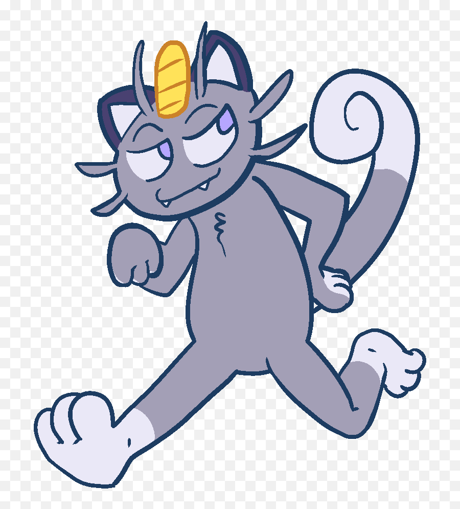 Download Meowth Png Image With No - Cartoon,Meowth Png